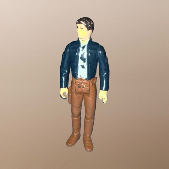 Vintage 1980 Kenner Star Wars Bespin Han Solo Action Figure 4” B15 - Picture 4 of 7